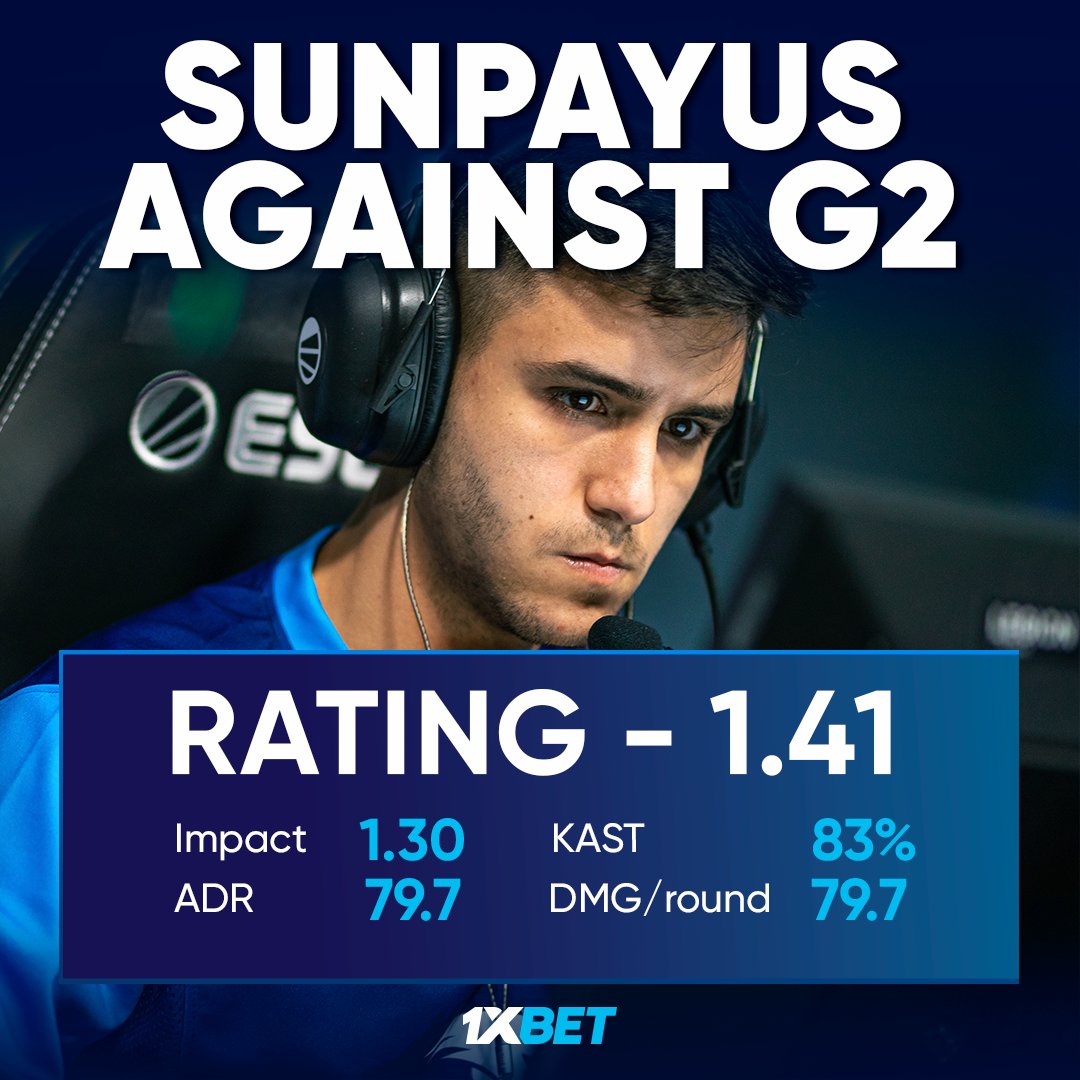 1xBet_Esports's tweet photo. OMG! Imagine show these numbers playing against m0NESY and NiKo!
#csgo #esports #csgoesports #iem #sunpayus #g2esports #g2army https://t.co/oUa2ULA6uX