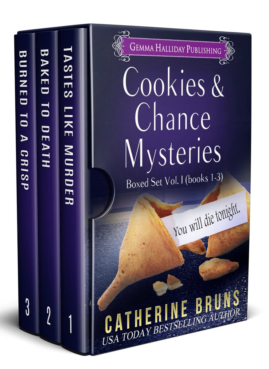 A sweet summer deal! Get the first three books in my Cookies &amp; Chance series for only 99 cents this week! #cozymystery #culinary amzn.to/2rOPSjJ