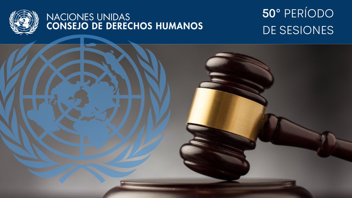 UN_HRC's tweet photo. #HRC50 | Se APROBÓ sin votación el proyecto de resolución A/HRC/50/L.7 sobre el Mandato de la Relatora Especial sobre la violencia contra las mujeres y las niñas, sus causas y consecuencias. https://t.co/sYwvoi0ZTC