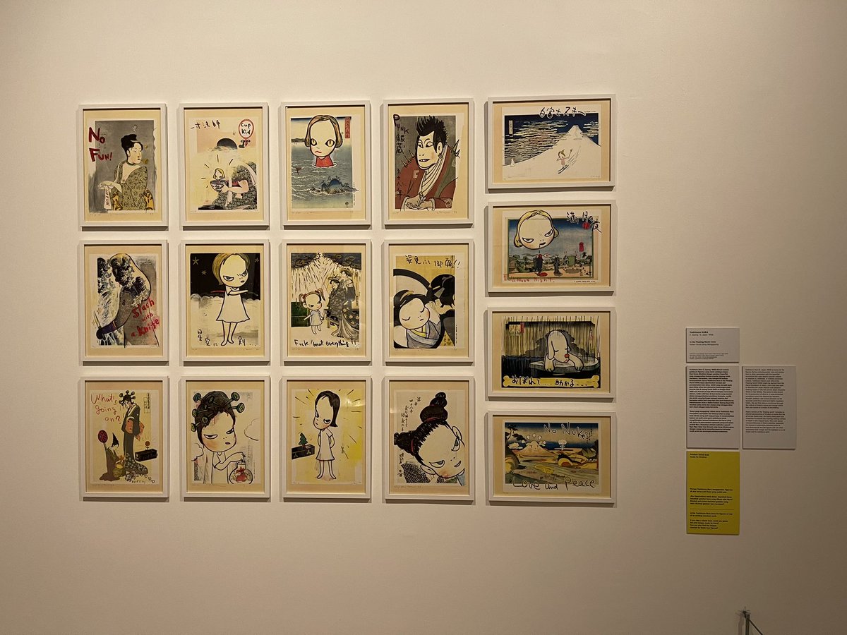 CatrinaKay_'s tweet photo. enjoying agus suwage’s artworks at museum macan. https://t.co/OVZ3sUugEK