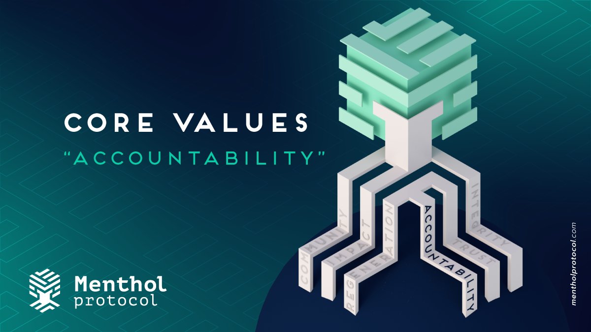 MentholProtocol's tweet photo. We honor our commitments &amp; autonomously allow our community to take action!
Therefore we have firmly established different possibilities for holding actors in our system accountable.

Join! >> https://t.co/Fwtv68iHXc

#Regens #Environmental #Sustainability #ClimateChange https://t.co/MpAghAKaMa