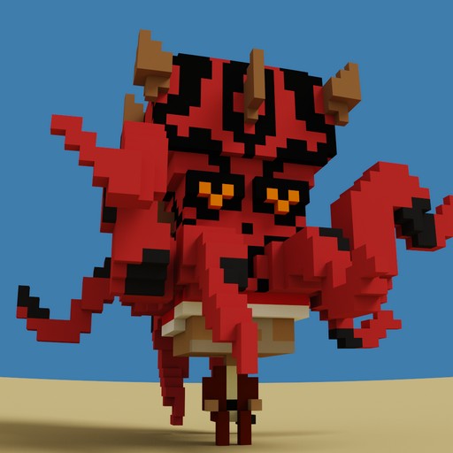 cryptobiters's tweet photo. CryptoBiters3D #0037
Price 0.005 ETH
1/1 NFT collection on OpenSea Polygon Blockchain
https://t.co/SgJlVFLFJ3

@opensea
 #OpenSeaNFT #CryptoBiters  #NFTcollections  #NFT #NFTCommunity #AnimeNFT #NFTartwork  #NFTartists  #pixelart #Pixel #voxel #voxelart https://t.co/ogtKigkhHu