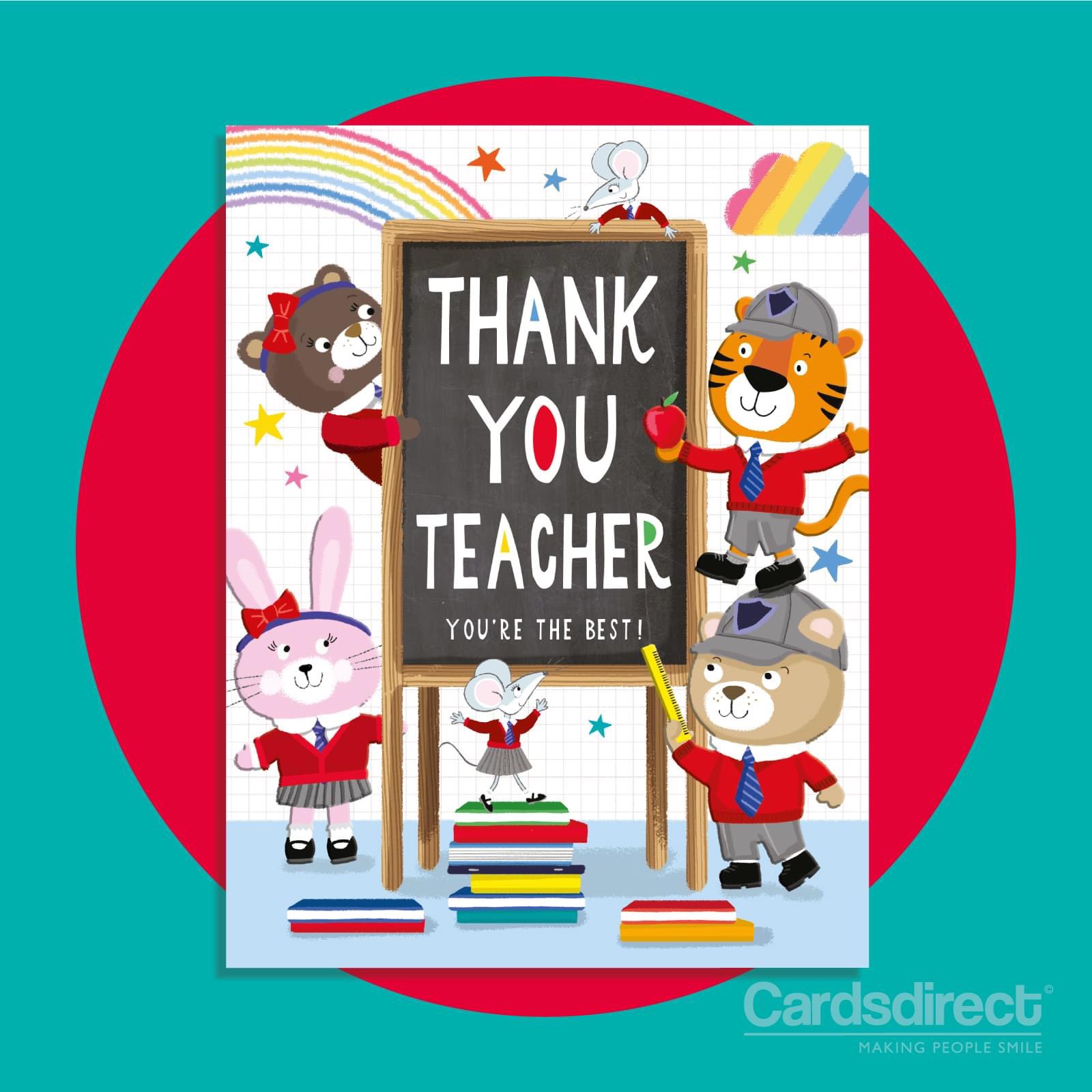 Cards Direct on Twitter "Thank you teacher! You are the best