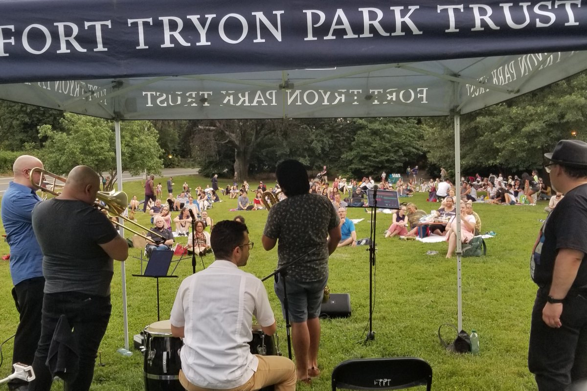 FortTryon_Park's tweet photo. FREE CONCERT: "Summer Blossoms: Poetry & Jazz" this Sunday, July 10! Hear from award-winning & student poets & the Jazz WaHi quintet! Bring a blanket to Fort Tryon Park's Cafe Lawn. Poetry readings 2:00pm/music 2:30pm @nycparks #parksareessential #jazz #uptown #NYC #forttryonpark https://t.co/bhXt1oDUdg