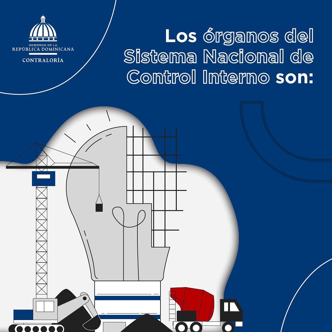 ContraloriaRD's tweet photo. Para consultar las entidades y organismos del Sistema Nacional del Control Interno (SINACI), puedes hacerlo a través de la Ley 10-07, disponible en nuestra página web.
#ContraloríaRD #CGR #SINACI https://t.co/zcjlnykV53