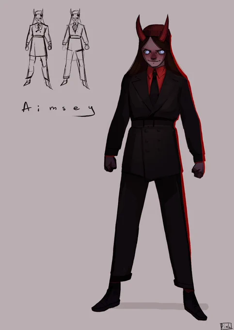 Aims but I'm in my evil arc
#aimseyfanart 