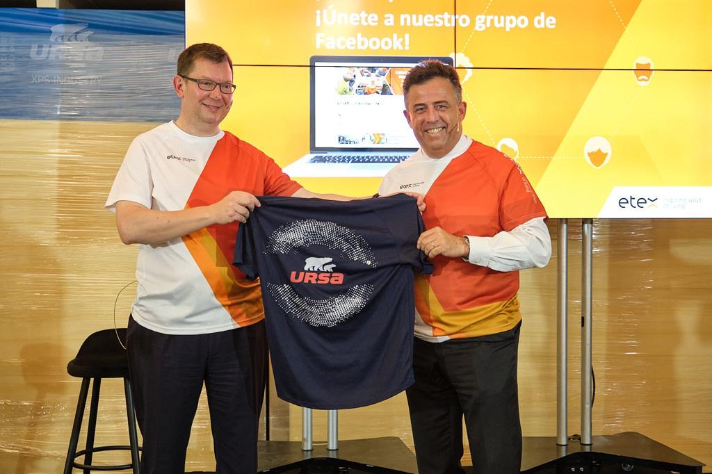 URSAiberica's tweet photo. Os dejamos algunas imágenes de nuestro primer encuentro con el equipo directivo de @Etex_Group en nuestras instalaciones del Plà de Santa Maria. Así hemos recibido a nuestros nuevos compañeros. #wellcomenewteammates #inspiringwaysofliving #somosURSA @RamonRos69 https://t.co/pNXY5ZRUN8