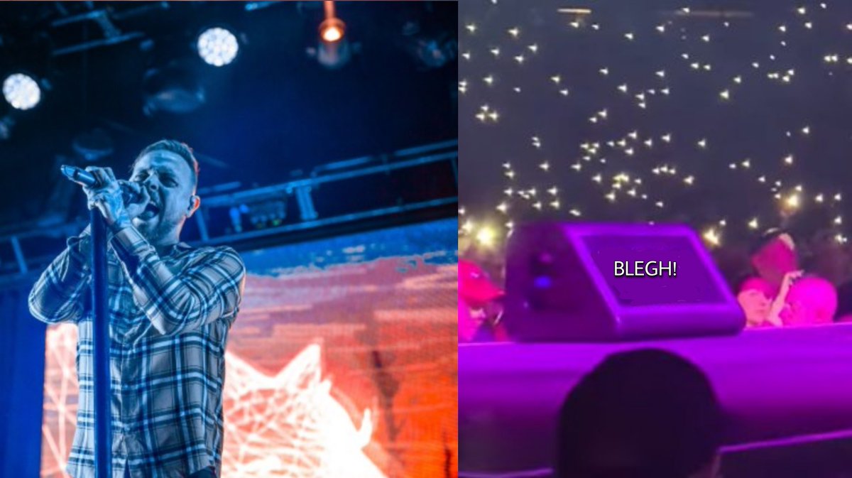 SOTSPodcast's tweet photo. Breaking News:

Architects fans are furious to learn Sam Carter has been using a teleprompter for his live performances! https://t.co/sDjcs41hfv
