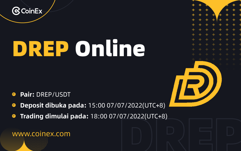 CoinExIndonesia's tweet photo. ๐ Daftar Baru
Sekarang @DrepOfficial - $DREP telah terdaftar di platform CoinEx!
โถ๏ธ Pelajari lebih lanjut ๐https://t.co/937o14d4rI
#CoinEx
#DREP
#coinexindonesia
#coinexchange
#cuandicoinex
#coinexchanges
#cryptoindonesia
#cryptonews
#crypto
#CryptocurrencyNews https://t.co/ykXwZY2r8A
