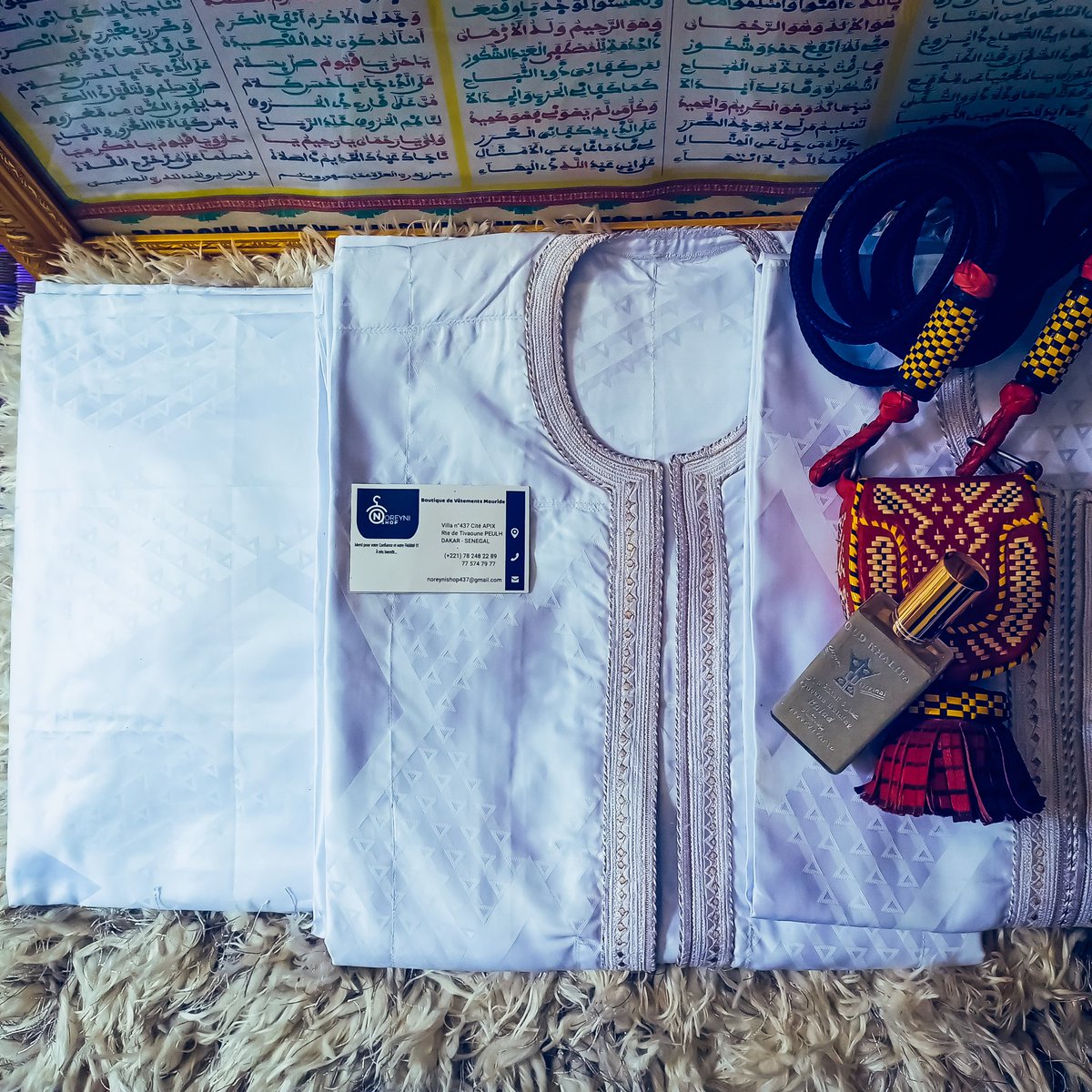 noreyni1111's tweet photo. "Quand on se sent bien dans un vêtement, tout peut arriver. Un bon vêtement, c'est un passeport pour le bonheur...."😍😍
Model: Turki Njareem (3 pièces)
Qualité Tissu : Bazin Riche MAGNUM GOLD😍😍
🏷️55.000fr💰
#tabaski2022 #model #Tl221 #kebetu #tuuba #Muriid #xassida #Sagnse https://t.co/Gt0Yr41wqJ