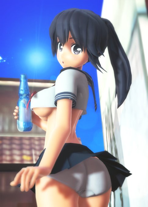 #ポニーテールの日
あんまりないけど今まで作ったポニテの数々。全部同じ向きw 