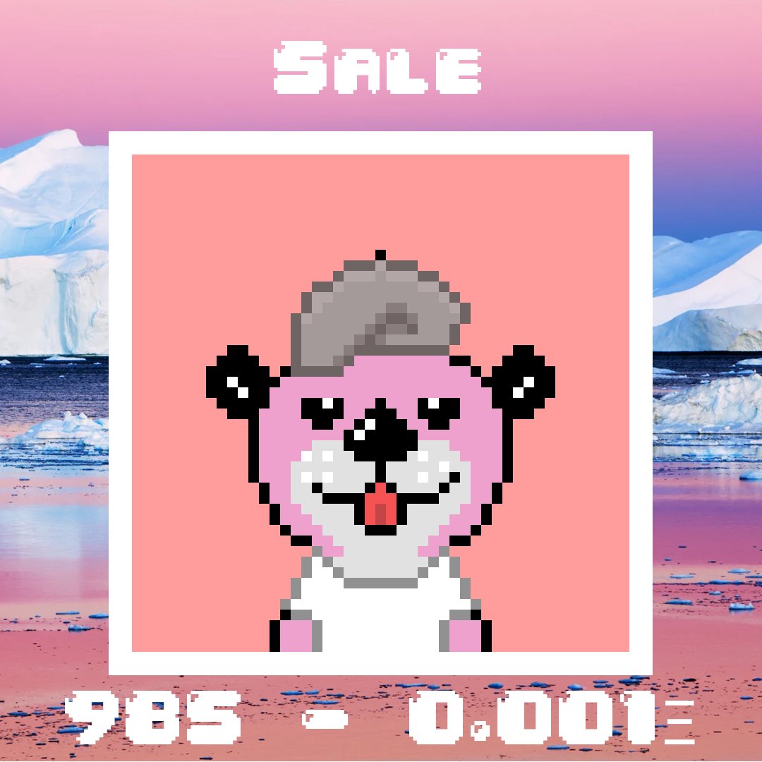 pixelotters's tweet image. ⚠️Alert ⚠️
⏲️ It is now 12 PM (UTC-4)

The Pixel Otters number 985 is on sale for 0.001 Ξ for 1 day. 💸💸

Get it now by clicking here 🔽🔽
opensea.io/assets/ethereu…

#NFTs #nftart #NFTCollection #NFT #NFTdrop #NFTCommmunity #NFTMinting #NFTGiveaway