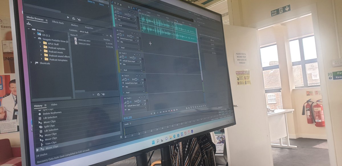 community_cast's tweet photo. At the start of our #PodcastBootcamp Steve had never been involved in podcasting or audio production,7 weeks later he's just finished editing an entire episode he scripted with other members, and on which he is a host. Tip of the cap sir🥳 #communityvoices #communityrenewalfund https://t.co/AHFuGeexyJ