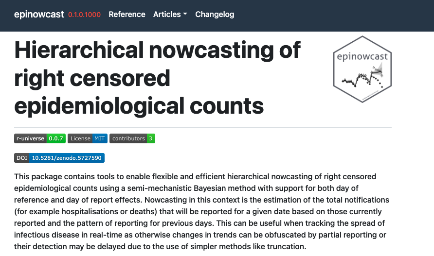 seabbs's tweet photo. Interested in public health? Want to contribute to #rstats 📦 development? 

We are working on {epinowcast} 0.1.0 and have some issues for you. 

https://t.co/Q1coL83kdH https://t.co/5BOF6mPfnb