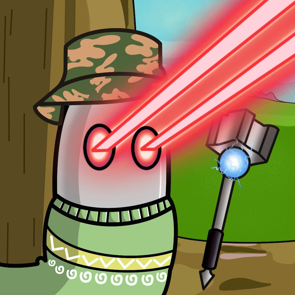 Mint is still live for <a href="/WackyWurmz/">Wacky Wurmz | PUBLIC MINT: LIVE</a>! Got a pair of lasers and excited to see what's next for the game!!!