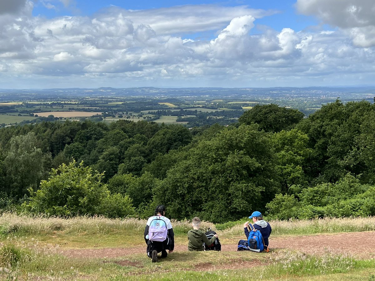 topcliffehub's tweet photo. It’s been a busy couple of weeks in the great outdoors!! Willows did us proud trekking up the Clent hills!! They showed great resilience and really pushed themselves on a warm day! 💪👏 @Topcliffeschool https://t.co/CCM320ldqU