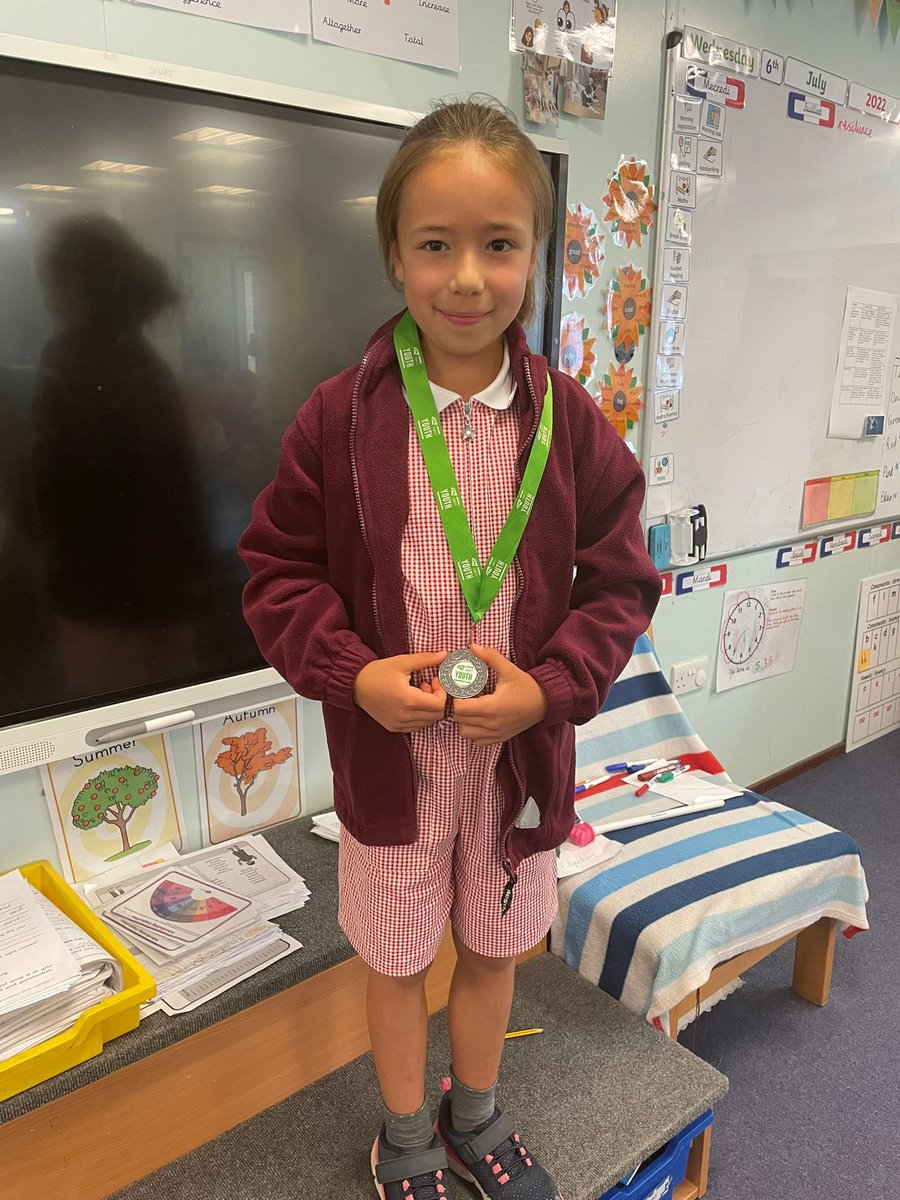 Congratulations to this superstar for coming 2nd in her tennis tournament at the weekend!🎾🏆