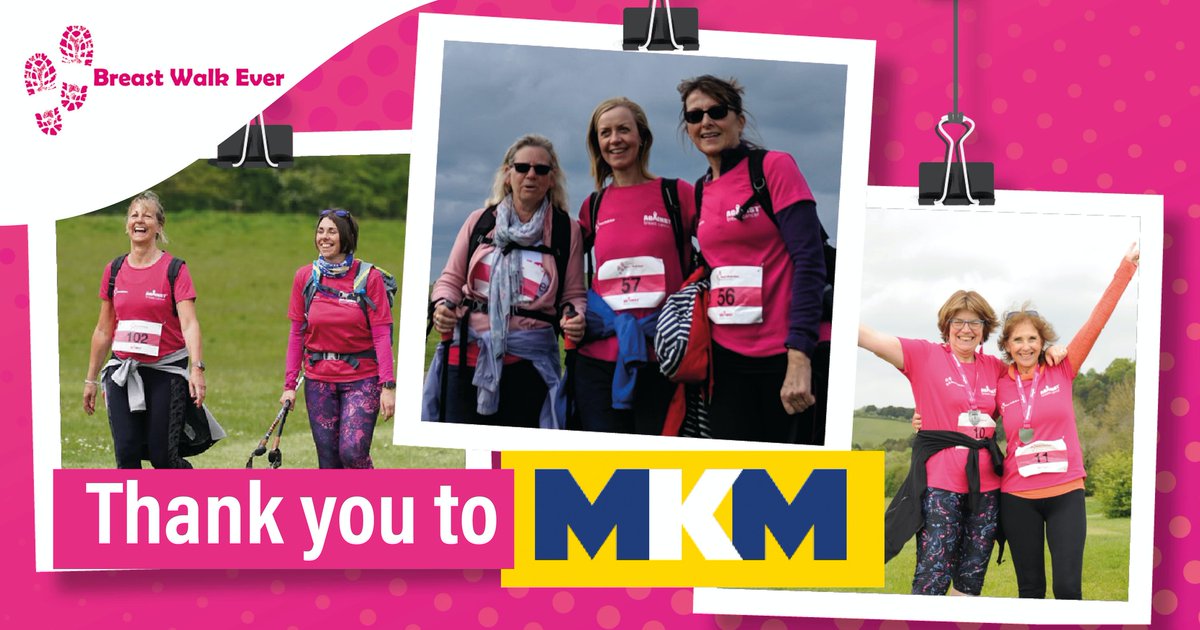 🍃 🚶🎉We are delighted to announce MKM Building Supplies are sponsoring this year's Breast Walk Ever. 🍃 🚶 🎉 MKM utilises the local knowledge and expertise of their outstanding staff to provide great service to every customer. #4September2022