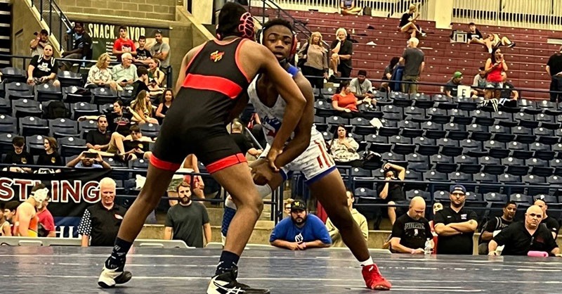 USAWrestling's tweet photo. Aaron Stewart of Illinois selected as USA Wrestling Athlete of the Week