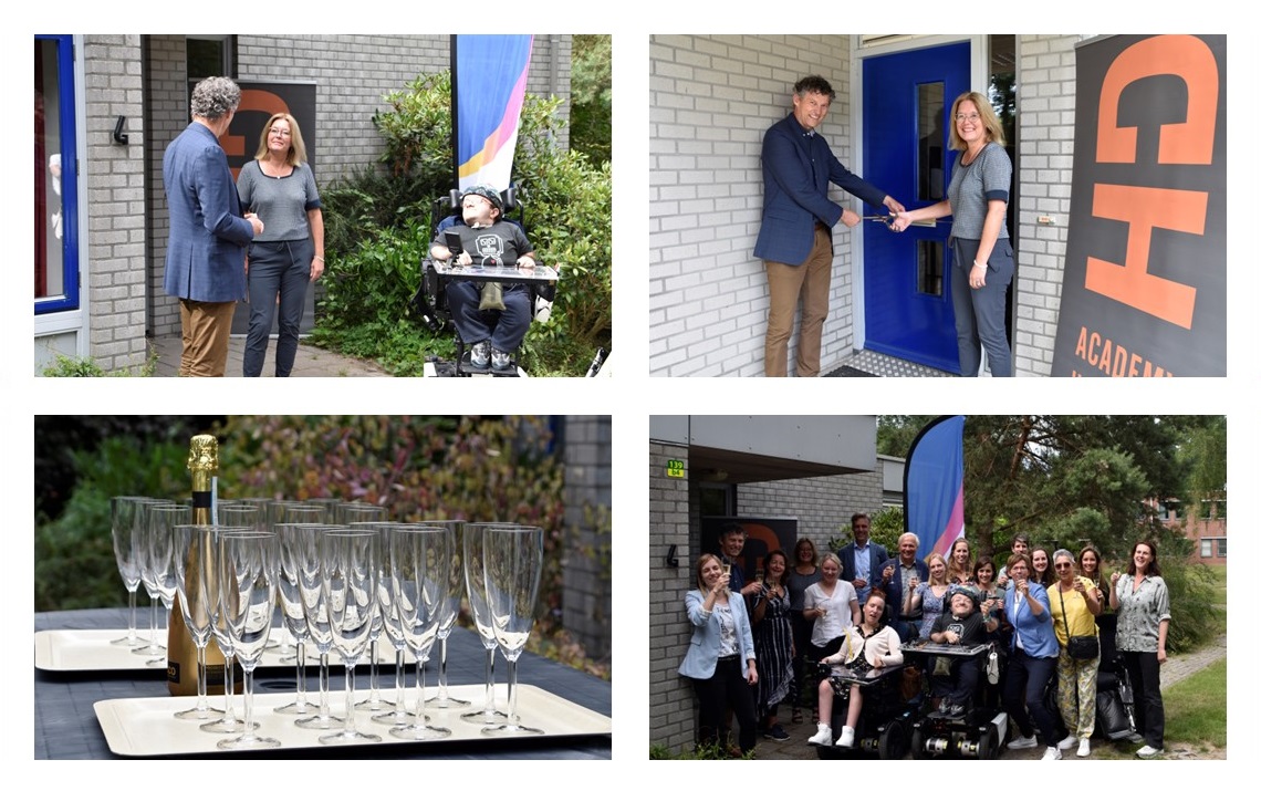 Gisteren opende Jan Dirk Sprokkereef, bestuurder van Siza, samen met Brigitte Boon, ons nieuwe kantoor, gevestigd op het terrein van Siza in Arnhem. Vanuit hier gaan we door met wat we al deden, namelijk meer mogelijk maken voor mensen met #berperking, met behulp van #technologie