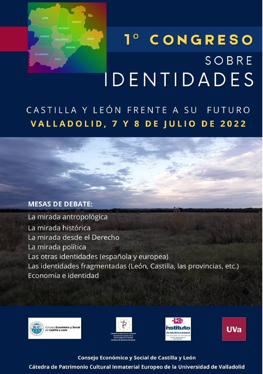 mluisalmunicio's tweet photo. Esta mañana he participado en la mesa redonda sobre #identidades en #CyL desde la perspectiva de la #antropología. Un tema muy interesante y complejo que sigue construyéndose y evolucionando.
https://t.co/dtEc92Y1cL https://t.co/y8Of21OQEA