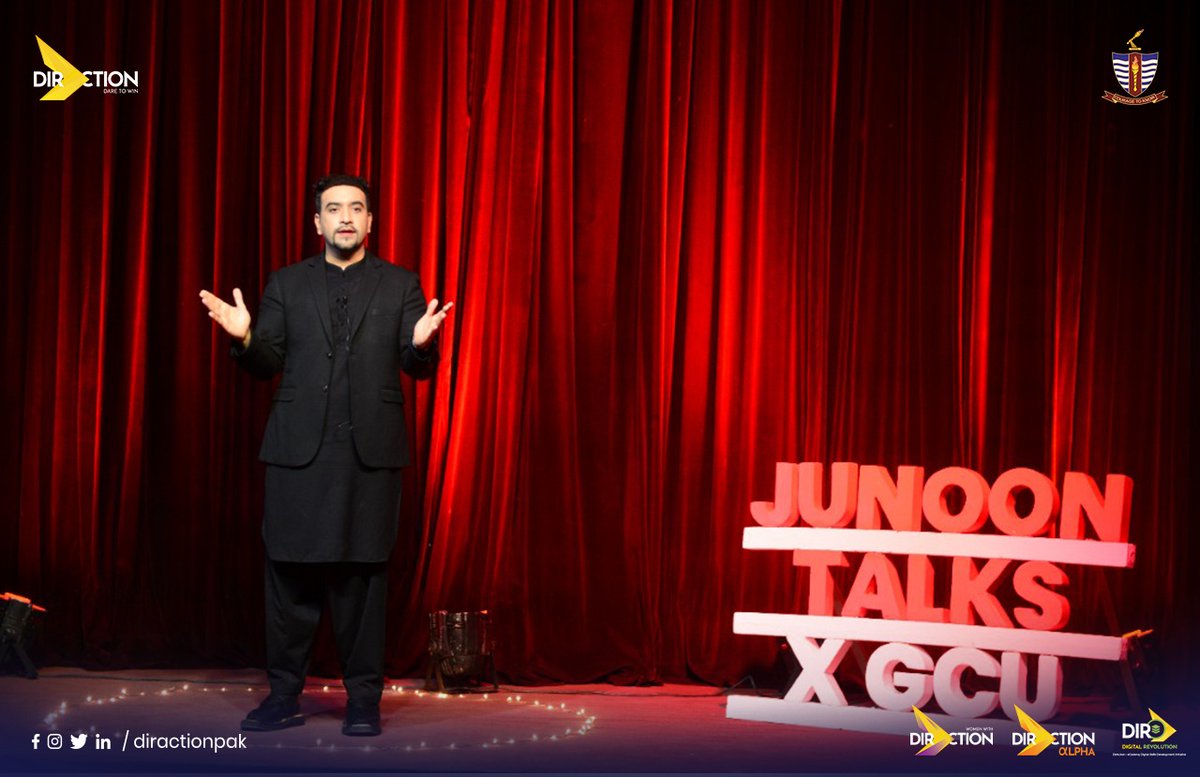 DirActionSkills's tweet photo. Highlights of Junoon Talks x GCU
Guest Speaker: Mr. Nabeel Qadeer (CEO DirAction)

#DirAction #GCU https://t.co/aHdIXTkAUL