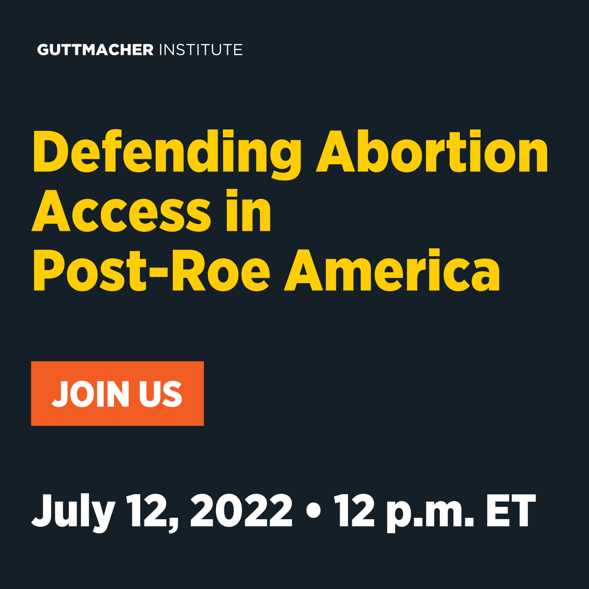 Save the date: Join us & our allies @FundTexasChoice & @access_rj for a webinar on the aftermath of SCOTUS’ decision to overturn #RoeVWade. We’ll discuss the latest state policy data & the future of US abortion access with experts from the field. Register: us02web.zoom.us/webinar/regist…