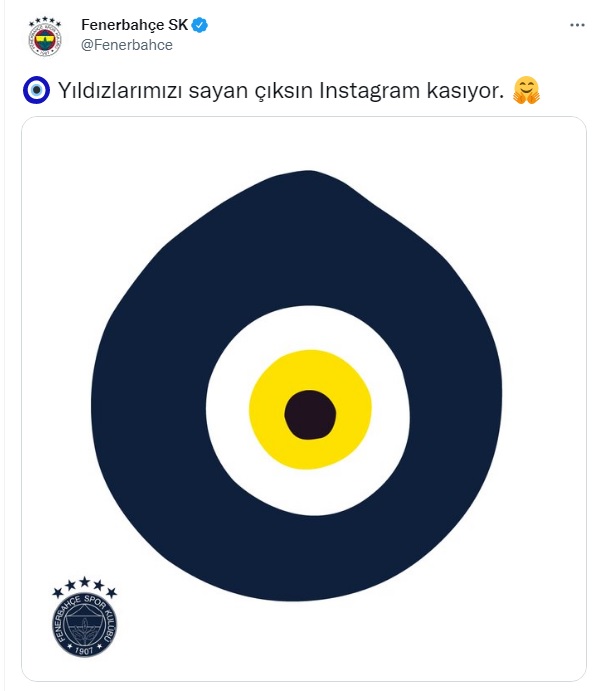 Fenerbahçe: "Yıldızlarımızı sayan çıksın Instagram kasıyor."