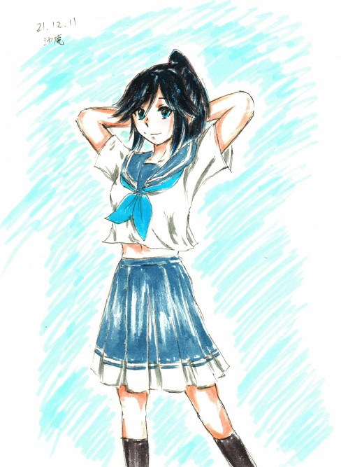 #ポニーテールの日
ポニテでパッと思い出すキャラ、中川夏紀、傘木希美、宋江将軍、竜宝。 