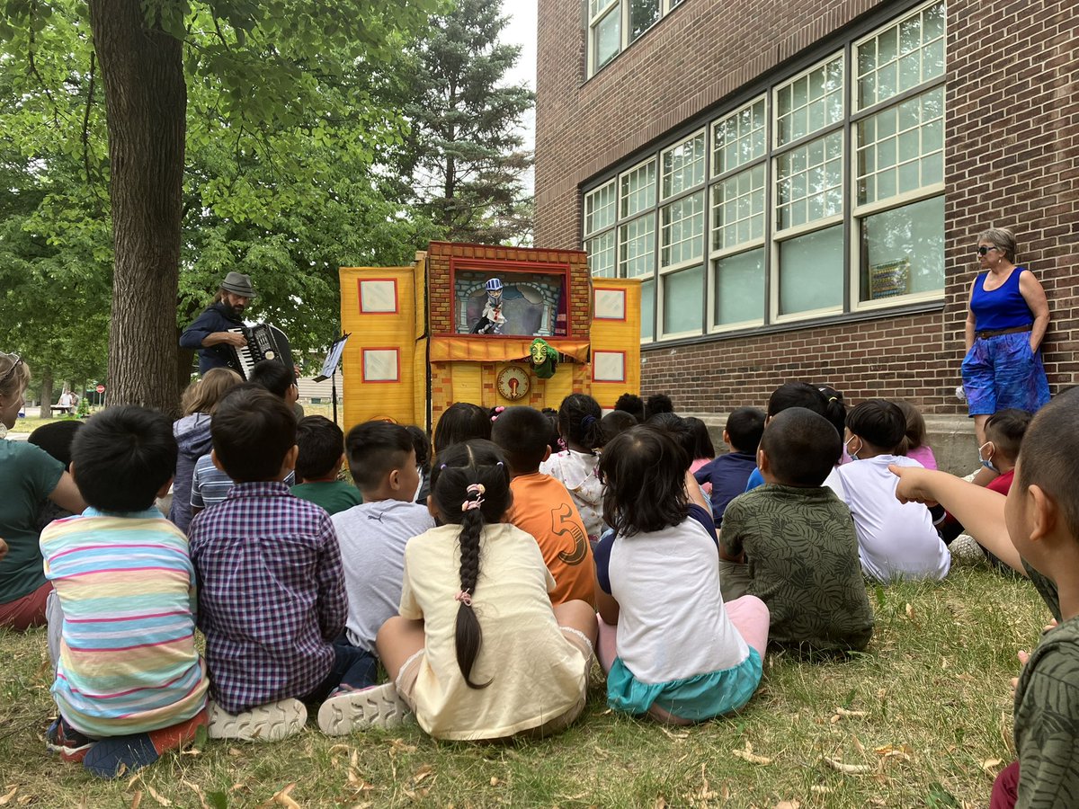 Such a fun puppet show for our summer learning program by <a href="/OpenEyeTheatre/">Open Eye Theatre</a>! <a href="/SPPS_News/">Saint Paul Public Schools</a>