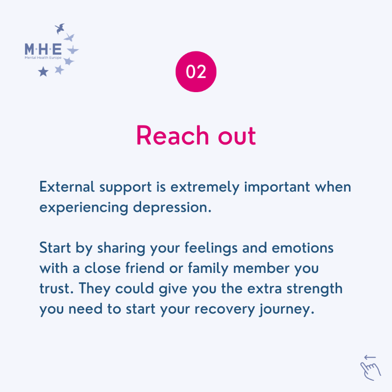 MentalHealthEur's tweet photo. On #WorldMentalHealthDay, we share our toolbox for managing #depression. 

Check it out. ⤵️

#WMHD2022