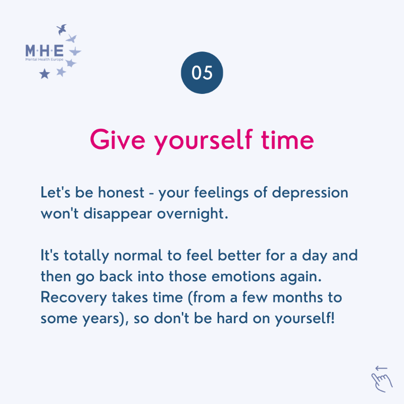 MentalHealthEur's tweet photo. On #WorldMentalHealthDay, we share our toolbox for managing #depression. 

Check it out. ⤵️

#WMHD2022
