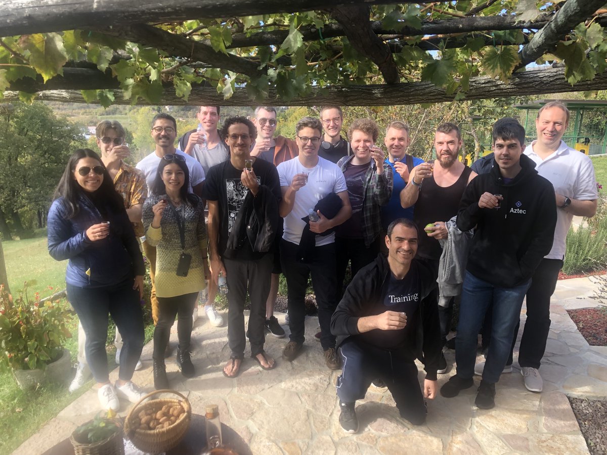 Zac_Aztec's tweet photo. At long last we at @aztecnetwork have launched Aztec Connect!

This has been an epic project and it feels surreal to finally be able to pull it into the real world.

This is a 🧵 about the people behind it all, my dear friends and colleagues ❤️ https://t.co/bmTsvDZCld