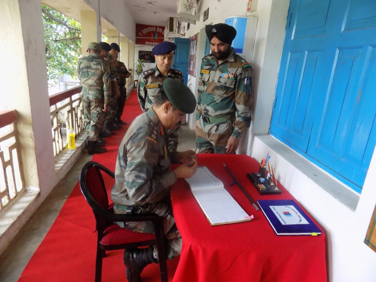 utkalpride's tweet photo. #NationalCadetCorps
#OdishaDte 
Group Commander #NCCGroupCuttack visited #7OdishaBn  and conducted Adm Insp of the unit at #Bhadrak today.

@kalinga_sagar
@hq_dg_ncc https://t.co/67e2m7atyM