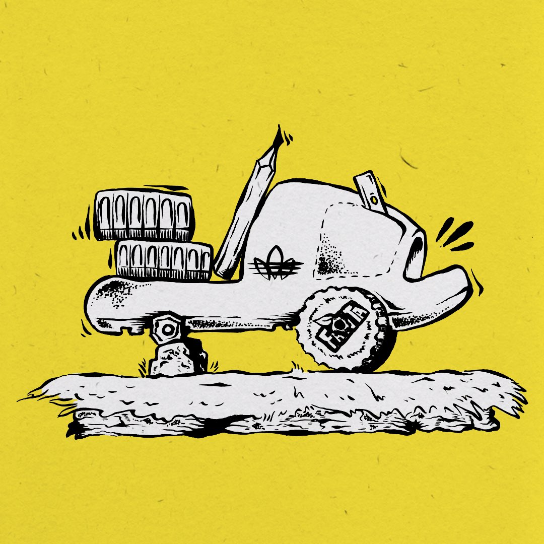TrezVital's tweet photo. Trez here 😎 
I like doodling, mixing things and characters. I sketch on paper with fineliner and brush pen then edit digitally. Yeah it’s so fun doing things you love 💕 🤩 
@Chriisolsen broth thank you for this one 👊🏾 https://t.co/TOsD1rdR4N