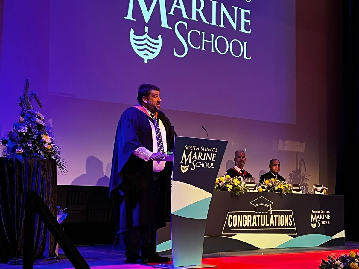 ssmarineschool's tweet photo. Congratulations to our HE students who graduated yesterday - we are so proud! π
A special thanks to both our keynote speakers, Captain Aseem Hashmi and Captain Fran Collins, who was also a recipient of the Dr Winterbottom Fellowship Award.
#WEARESSMS https://t.co/iaYZm7bJGt