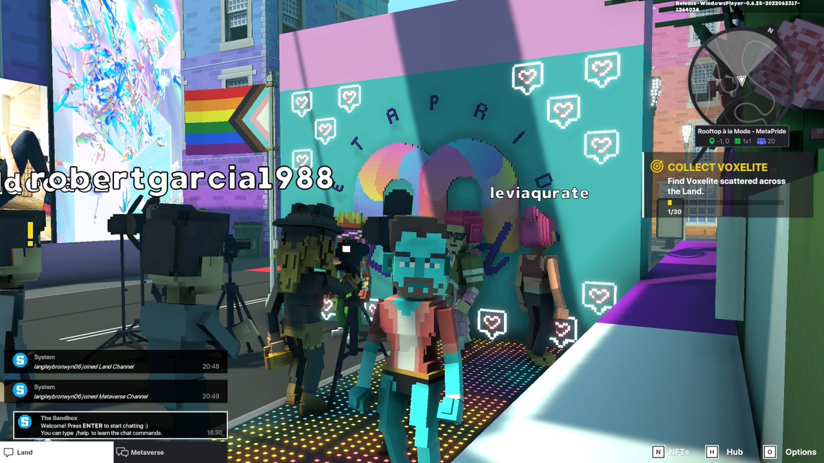 langleybron06's tweet photo. @TheSandboxGame @METAPRIDELAND I just participated in the #BelongingWeek contest for a chance to win a Progress Flag NFT! Check out my screenshot below!
👇 https://t.co/0pOb8dTQxV