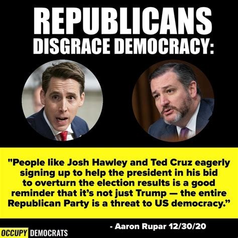 TonyHussein4's tweet photo. Trump had help from the Republican Party in his coup attempt.

Senators Josh Hawley and Ted Cruz spread his election lies on Rupert Murdoch’s Fox News. 

Ronna McDaniel coordinated with the RNC to create FAKE Electoral College Certificates. 

#DemVoice1  #Fresh https://t.co/Yjp7qohWgr