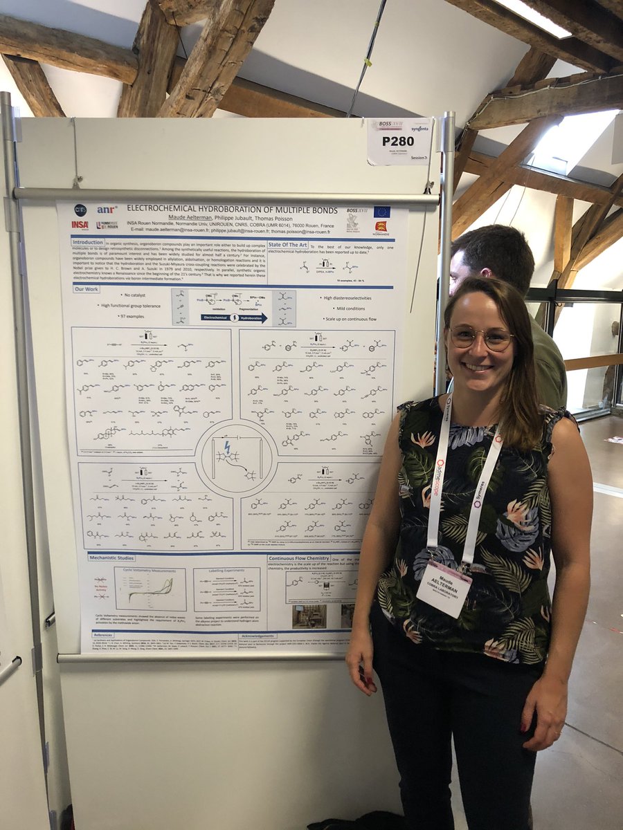 SynBioF_COBRA's tweet photo. Last but not least #BOSS_Symposium poster session where Maude Aelterman, Romain Lapierre and Tony Biremond presented their posters with nice scientific discussions
@LabPoisson @SynBioF_COBRA @insarouen @Labex_SynOrg #ORIL https://t.co/ErsNhH7BFB
