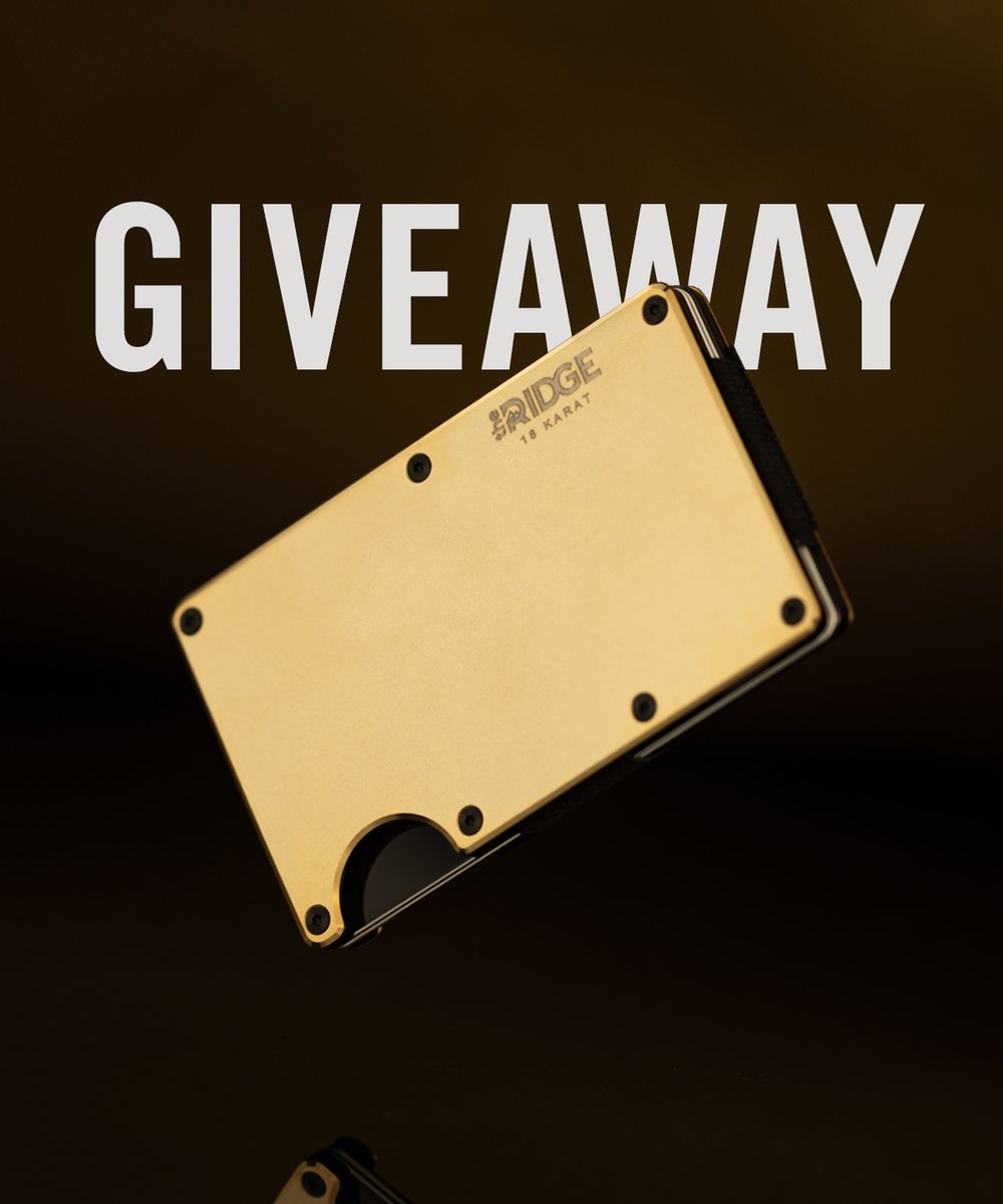TheSwitch's tweet image. 🎁 Ridge Wallet #Giveaway 🎁

Welcome to The Switch. We’re giving 5 lucky followers a Ridge Wallet of their choice!

Here&apos;s how to enter:
👉 Retweet this tweet 
👉 Make sure you&apos;re following @TheSwitch 

That&apos;s it! The winner will be selected at random on 7/12 🗓