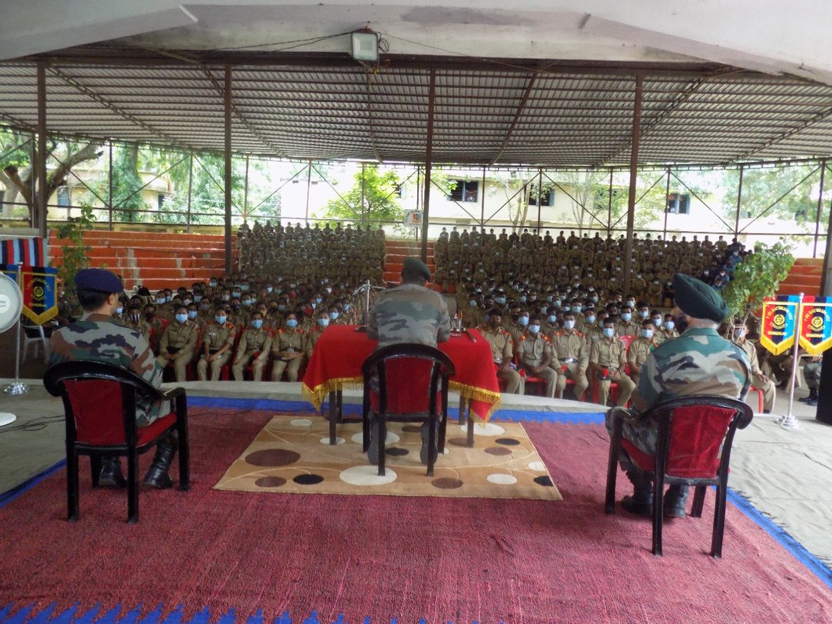 utkalpride's tweet photo. #NationalCadetCorps
#OdishaDte 
Group Commander #NCCGroupCuttack visited Annual Training Camp of #7OdishaBn  being conducted at #Bhadrak and interacted with the cadets today.

@kalinga_sagar
@hq_dg_ncc https://t.co/Uq35ftzqZ1