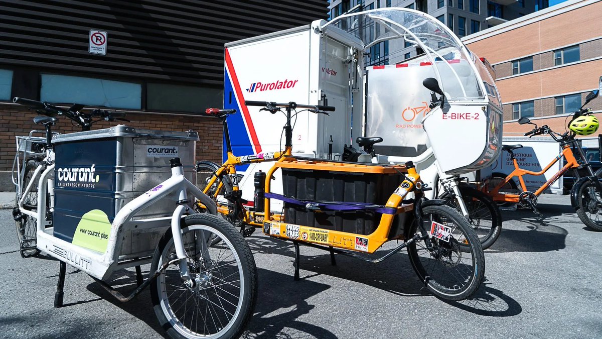 Le projet Colibri, c’est :

✅ 260 000 colis livrés en vélo-cargo en 2021
✅ moins de camions lourds dans nos rues
✅ et des milliers de tonnes de GES en moins!

En 2022, le projet Colibri déploie ses ailes partout à Montréal! #polmtl