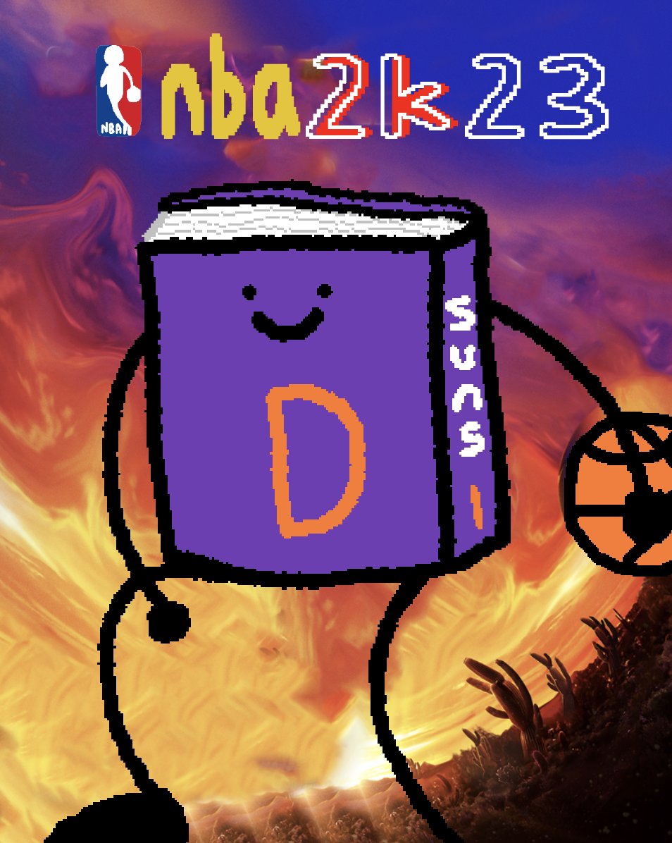 nba_paint's tweet photo. NBA 2K Book Cover. https://t.co/IfijIafEm8
