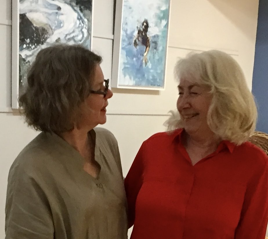 ValBright4's tweet photo. Meet the artists #thecrafthouse_woodbridge #_amydrayson #valbrightjonesart  Saturday 9th July https://t.co/bC4BP6JGuy