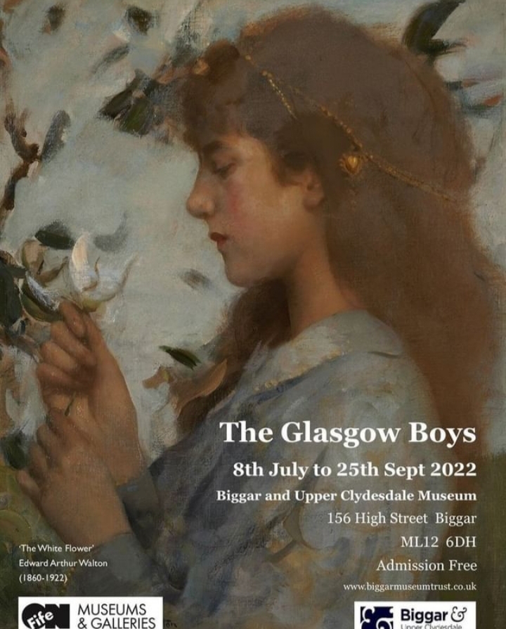 Only 1 day until our ‘Glasgow Boys’ Exhibition opens. This exhibition is free, so come along and see works by artists such as Edward Atkinson Hornel, George Henry and others. #GlasgowBoys #biggarmuseum #whatsonlanarkshire #visitscotland #art