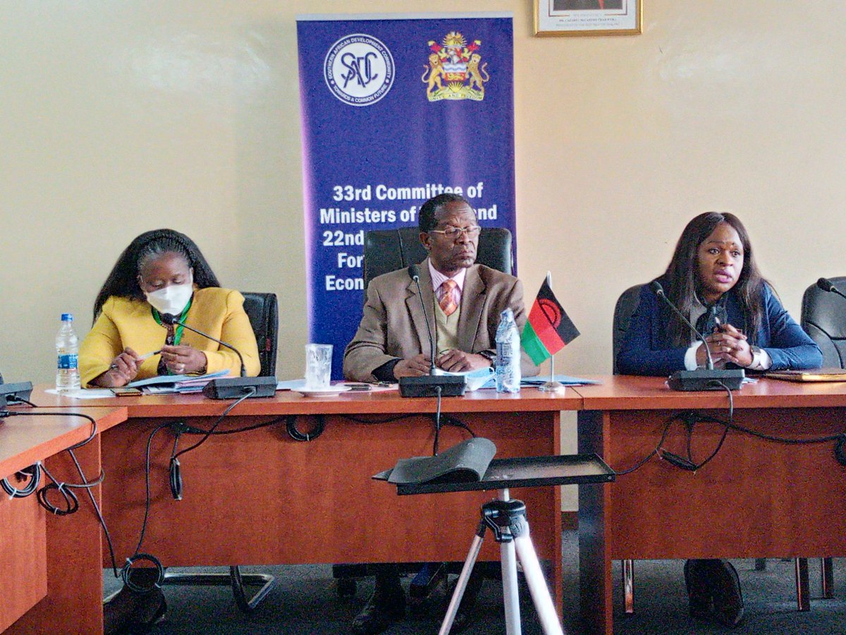 MalawiGovt's tweet photo. "Today marks the end of the SADC Senior Officials’ meeting held from 4-7 July, 2022 specifically to discuss and prepare the Agenda of issues to be deliberated by the Ministers from 8 July,2022."- Hon. Mike Katsonga, M.P.
#Diplomacy
#SADCChair https://t.co/lvWfsubOst