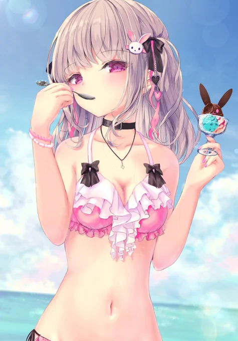 水着アイス 