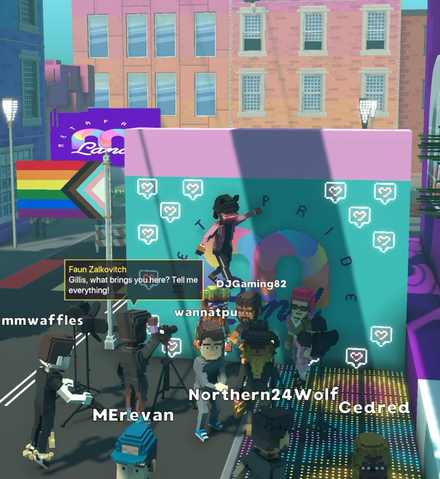 MandyFo06069907's tweet photo. @TheSandboxGame @METAPRIDELAND I just participated in the #BelongingWeek contest for a chance to win a Progress Flag NFT! Check out my screenshot below!
👇 https://t.co/DHOYwfWzZm