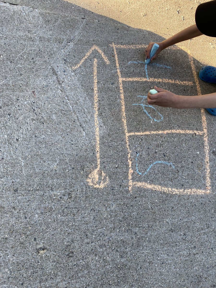 MsHoldsworth1's tweet photo. Switched up our Say it/Chop it/Write it routine to include chalk on a beautiful night! I am so grateful for all of the @tvdsbslp instructional routines and resources that align with the SOR! https://t.co/zkZQhWxwR0