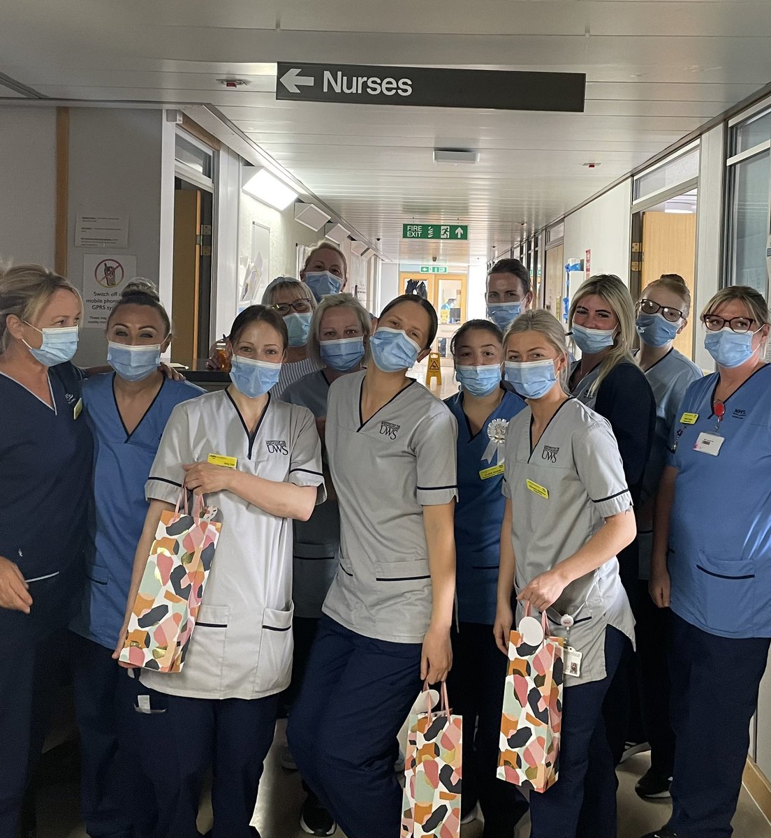 A huge, big THANK YOU to Gemma, Kayleigh, Amy, Rachel and Steph…our 3rd year student nurses, who have been incredible this last few months given all the NHS pressures - we couldn’t have managed without you 🙏🏼 #nhsggc 
<a href="/TinkyPinky25/">Suzanne Hill</a> @carolehutchiso2 @mckenna07